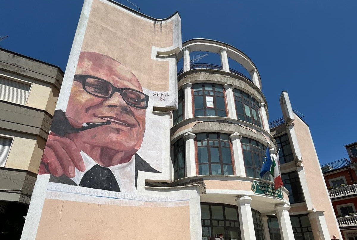 Street Art a Grottaminarda: Murales dedicati a Sandro Pertini ed alla Pace