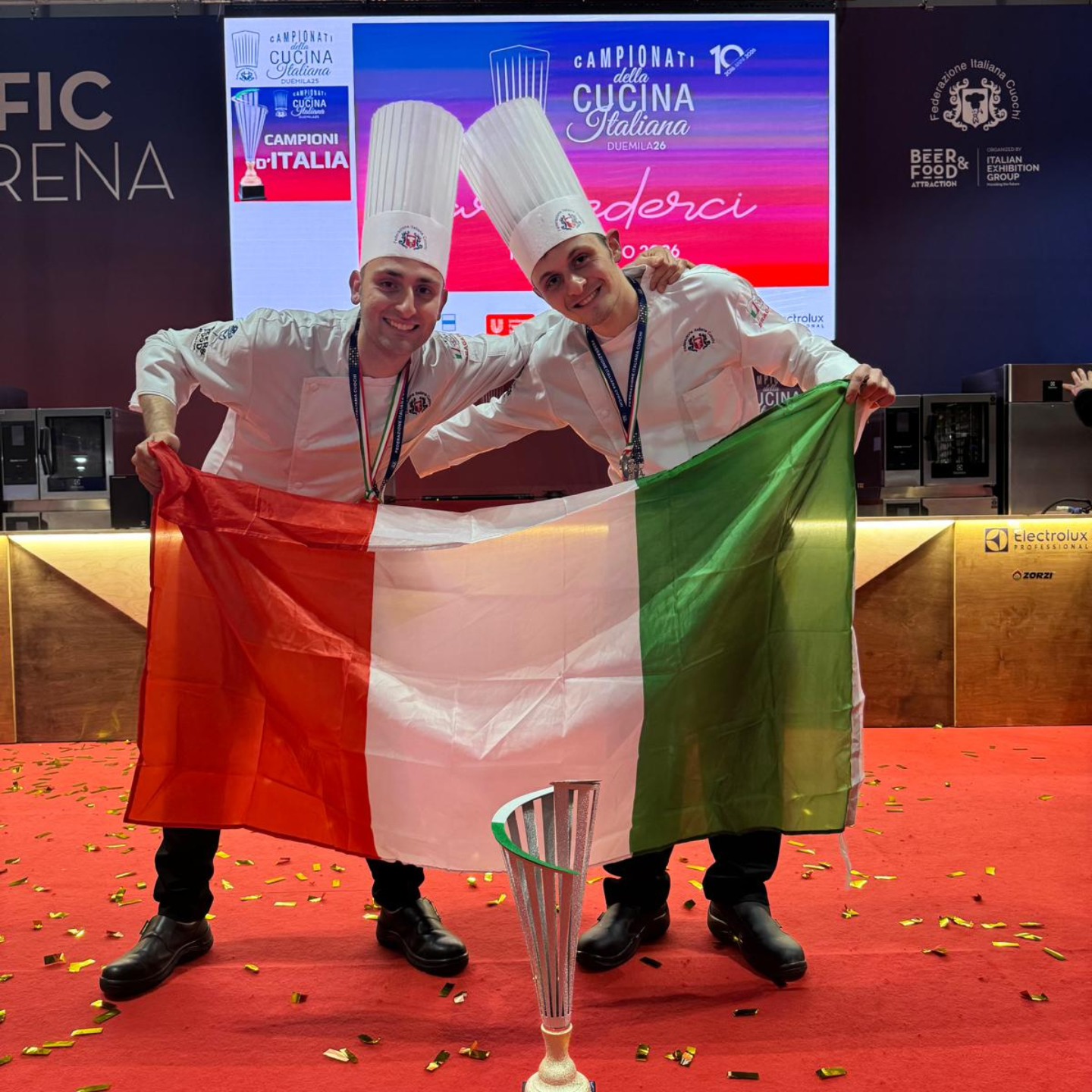 Oro ai Campionati di Cucina Italiana per lo Chef di Grottaminarda Roberto Leone