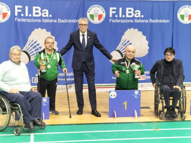 Berardino Lo Chiatto nuovo campione italiano di singolare maschile SH6 nel Para-Badminton